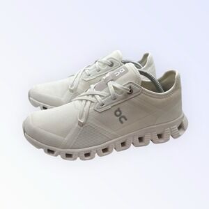 On Cloud X 3 Athletic Running Shoes Womens US 6.5 White Mesh Athleisure